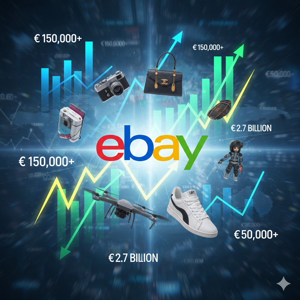 10 najpredávanejších položiek na eBay v roku 2025: Najlepšie produkty na predaj
